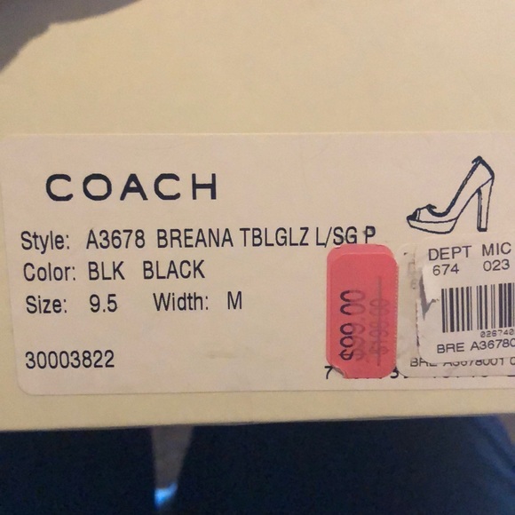 Coach Platform heels - Picture 3 of 3